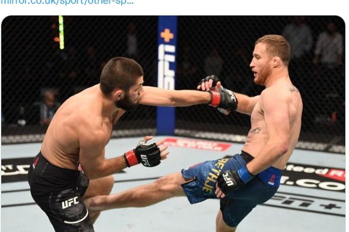 Musuh Terakhir Khabib Nurmagomedov Didukung Jadi Lawan Ilia Topuria oleh Mantan Juara UFC