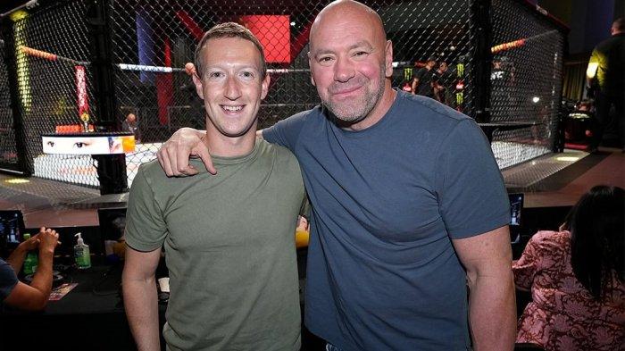 Mark Zuckerberg Tunjuk CEO UFC, Dana White ke Dewan Direksi Meta